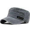 a2ae1c3e6dc68a6c Wash Wholesale Spring, Summer And Autumn New Cotton Flat Top Outdoor Army Hat Men's Mesh Visor