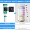a2bd245e0757b4af 7 in 1 PH/Free Chlorine/ORP/EC/TDS/Salt/Temp pH Meter Swimming Pool Saity Tester IP67 Waterproof for Aquarium Aquaculture Spa