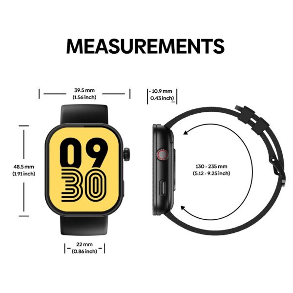 a2c66adaac105c65 New Zeblaze Btalk Plus Voice Calling Smartwatch 2.03'' HD Color Display Health and Fiess Tracking Smart Watch for Men Women