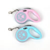 a2d054f454de670f 3m 5m Nylon Dog Leash Automatic Retractable Durable Cat Lead Extending Puppy Walking Running Traction Roulette For Small Dogs