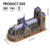 a2d1adcc6f5f73ce Piececool 3D Metal Puzzles Jigsaw, Notre Dame Cathedral P DIY Model Building Kits Toys for Adults Birthday Gifts