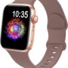 a2f50ff6d3239226 TreasureMax Sport Band Compatible with Apple Watch Bands 38mm 40mm 41mm 42mm 44mm 45mm 49mm,Soft Silicone Strap Compatible for Apple Watch Series 9 Ultra 8 7 6 5 4 3 2 1 SE Men Women Grey 38/40/41MM
