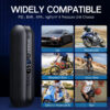CYCPLUS Electric Bike Pump High Pressure Portable Inflator Power Bank Hand Pump for Car Tyre MTB Foot Ball Bicycle Accessories
