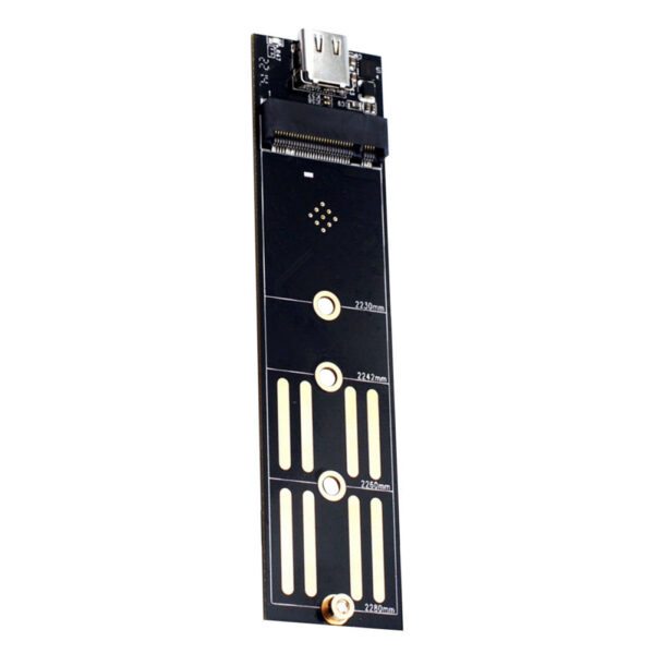 a315d9f35fb644ee Gen 2 To M.2 NVME Adapter NGFF B+M Key Converter Board SATA/NVME to USB 3.1 Riser Card for 2230-2280 M2 SSD