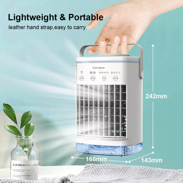 Mini Cooler Coog Conditioner for Room USB Portable Air Conditioning Humidifier Fan