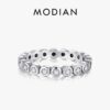 a339ada2235b9e4c Top Quality Luxury Original Real Solid 925 Sterling Silver Starshine Finger Ring Authentic Jewelry For Women Wedding Gift