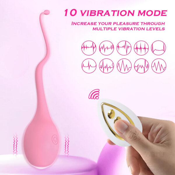 a34394218d0dbf7e Vibrating Love Egg for Women Remote Control Clitoris Stimulator G-Sopt Vagina Vibrator Female Masturbator Sex Toy for Couples