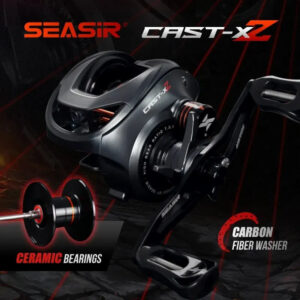 a34b1317a07020b6 SEASIR Cast X2 Baitcasting Reel 7.3:1 Hybrid Ceramic Bearing Carbon Fiber Washer Dual Bearing System N52 Brake Fishing Reels