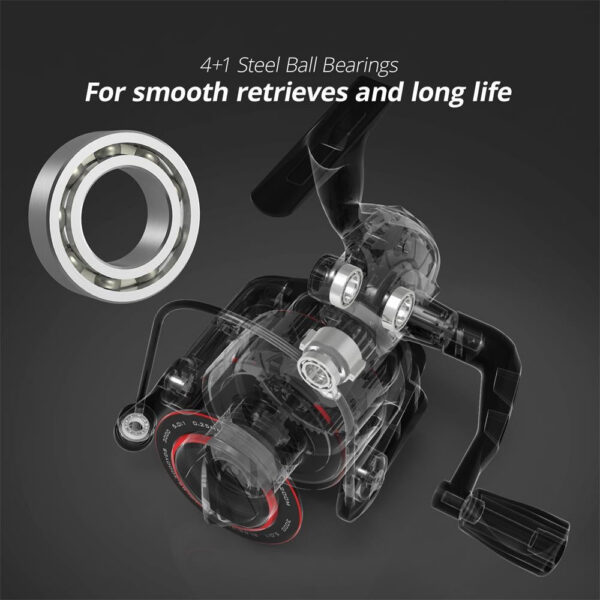 a36daa2f10219dd7 KastKing Brutus Super Light Spinning Reel 8KG Max Drag 5.2:1 Gear Ratio Freshwater Carp Fishing Coil