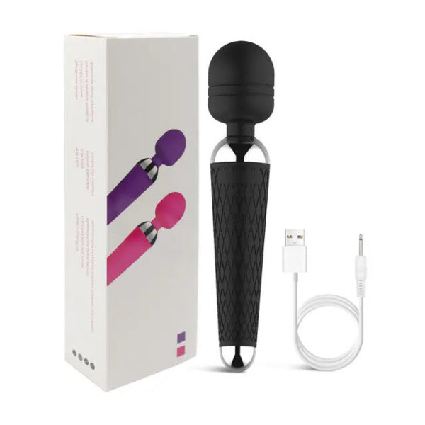 a378dca3c5a5f65d 20 Speeds Powerful AV Magic Wand Vibrator Clitoris G Spot Stimulator Toys for Women Personal Body Massager Adult Sex Product