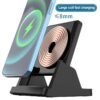 a38c01c59724c23c 30W Wireless Charger Pad Stand Desktop Ultra-thin Mobile Phone Fast Charging Dock Station For iPhone 15 14 13 12 Samsung Xiaomi
