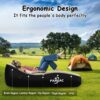 a39c6206e1914b7e Fahuac Auto Inflatable Lounger Air Sofa, Portable Auto Inflatable Couch Air Sofa Bed Lazy Lounger Chair Cozy Sleeping Camping Sofa Bed for Outdoor and Indoor Use