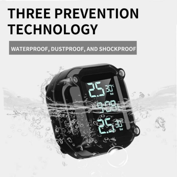 a3a1782444994d5b TAVALER M5 Monitor Electric Vehicle Motorcycle Wireless High-Precision Tire Pressure Monitoring System