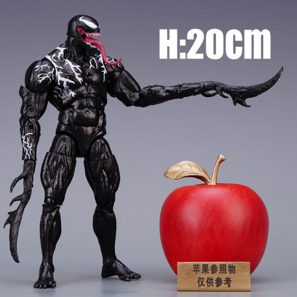 a3a77ebc7efe0aec Venom Action Figure SHFiguarts Symbiote Head Carving 2.0 SHF Movable Movies Model Doll Collectible Kids for Toy Gift