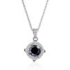 a3a7d43542e06815 JoyceJelly 6.5mm 1ct Moissanite Necklace For Women S Sterling Sier Jewelry Lab Created Diamond Pendant Clavicle Chain Gift