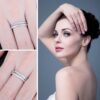 a3abb1c0442bc9eb JewelryPalace Solid Sterling Sier Wedding Engagement for Woman AAAAA CZ Simulated Diamond Band Ring Jewelry