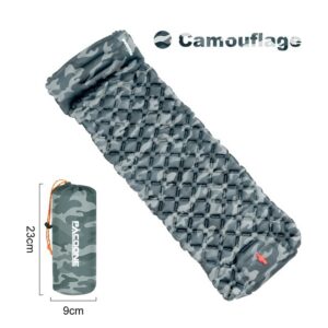a3c53b1fdbbdb348 Outdoor Camping Iatable Mattress Sleeping Pad With Pillows Ultralight Air Mat Built In Iator Pump Hiking