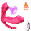 a3c93921812d924f Wireless Remote Control Sucking Vibrator Heating Dildo Love Egg Anal Sex Toys for Women Vagina Clit Sucker Clitoris Stimulator