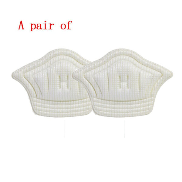 1pair Shoe Anti Wear Heel Insoles Patch Unisex Cushion Pads Feet Care Protector Adhesive Back Sticker Shoes Insert Insole