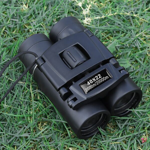 a3d949a570fbbf76 40x22 HD Powerful Binoculars 2000M Long Range Folding Mini Telescope BAK4 FMC Optics For Hunting Sports Outdoor Camping Travel