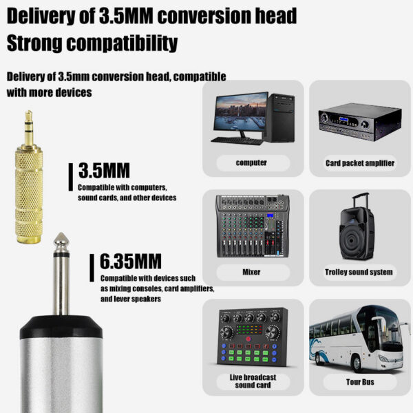 UHF Wireless Lavalier Microphone With Bodypack Transmitter Instructional Lecture Interview Vlog Live Recording