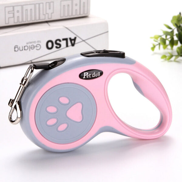 a3e3f83130c4196b 3m 5m Nylon Dog Leash Automatic Retractable Durable Cat Lead Extending Puppy Walking Running Traction Roulette For Small Dogs