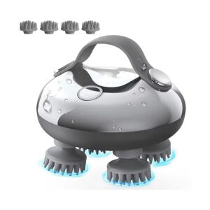 a3f4229c1e530e61 New Electric Scalp Massager Hair Growth Portable Rechargeable Head Massage Stress Relax Waterproof Handheld Hair Scratcher