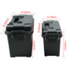 a4137f83d6b12209 Plastic Weapons Safe Can Lightweight High Strength Ammo Accessory Crate Storage Case Bullet Safety Box