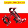 a42b94469fd995af Metal Motorcycle Bike Phone Holder Aluminum Alloy Anti-slip Bracket GPS Clip Universal Bicycle Stand Support for All Smartphones