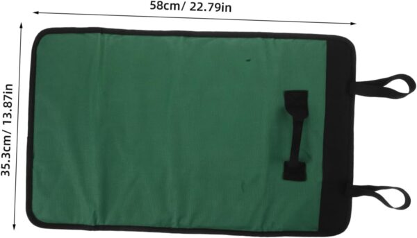 BESTonZON Tasche Für Outdoor-kochmesser Tasche Für Kochtasche Messer -Tragetasche Kochmessertasche Kochmesser Tragetasche Tasche Für Sushi-Messer Köche Fall Stoff Dark Green