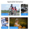 a43a455abbcd1f3e HD 1080P Mini Bicycle Stand Law Enforcement Recorder Detection Magnetic Function Outdoor Sports Camera