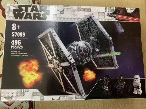 a484e416c3c05f4a Anime Droid TIE Building Blocks Bricks Space Wars Compatible Fighter Set Toys For Children Birthday Gifts