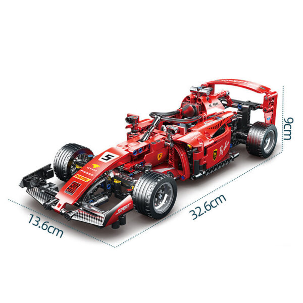 a49cd6687a0e4477 ToyX F1 RC Race Cars Sets MOC Remote Control Blocks Cool Collectible Model Car Kits Building Toys