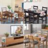 a49d8f862cc262ba Tulip Linen Rustic Farmhouse Style Runner 13X70 Inch,Kitchen Dining Table Decoration for Indoor Outdoor Home