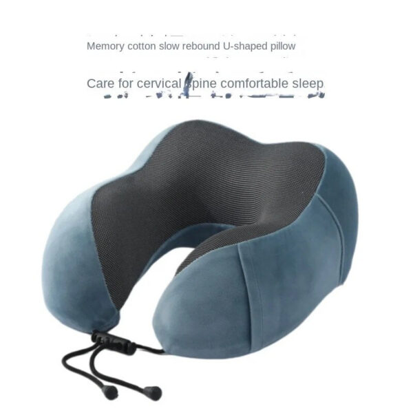 U Travel Memory Cotton Pillow Neck Motor Cars And Aeroplanes Nap Magnetic Fabric Ushaped