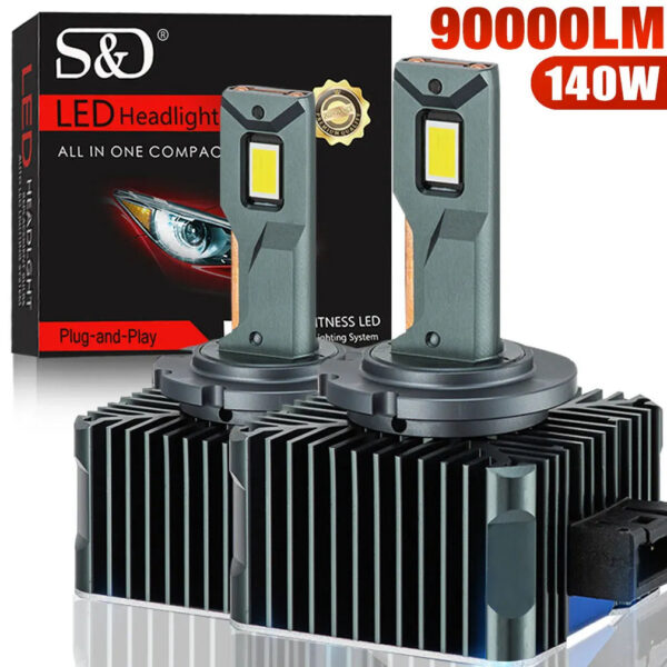 a4b4d227cf6fab45 90000LM D3S LED D1S D2S D4S D5S D8S Led 140W Headlights HID D1R D2R D3R D4R D5R D8R Bulb Canbus Car Light Auto 6000K 12V 24V