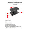a4ba4deb4e467628 Mobile Film Slide for 35mm/135mm Negatives and Slides with LED Backlight Free APP Foldable Novelty Scanner Fun Toys