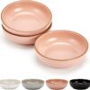 a4cf52bff00f8ecb Howise 5.3 in Ceramic Cat Bowls Set, Shallow Cat Food Bowl Small Pet Bowls Cat Dish for Food and Water, Green
