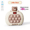 999 Level Electronic Pop Quick Push Game Console Suitable for Adults and Childrens Toys Anti Stress Sensory Bubble Fidget Gifts