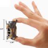 a4d43c799679a99f DESERT & FOX Ultralight Mini Camping Stove, 2600W Power Titanium Alloy Automatic Foldable Outdoor Cookware Tool for Picnic, Cookout, Camping, Hiking