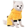 a4e51091bc16af02 Warm Fleece Hoodie Dog Clothes for Small Dogs Winter Pet Clothing Puppy Cat Costume French Chihuahua Jacket