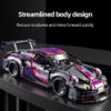a4f07a081534f267 2024 1611Pcs New Tech Building Blocks Super Racing Cool Model Smooth Design ABS Material Birthday Gift For Kids Without Boxe