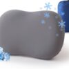 Camping Pillow for Sleeping, Memory Foam Travel Pillow, Cooling Small Pillow for Camp,Backpacking,Trip,Breathable & Waterproof Cover (1, Blue)