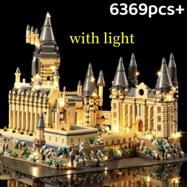 a517017fd1f0b49c Micro Bricks City Creative Medieval Magic Castle Series School Architecture Palace Model Building Blocks Gifts Kid Assembly Toys