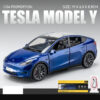 a51d0008b1c8663f 1:24 Tesla Y 3 S Metal Alloy Diecast Model Sound And Light Children's Toy Collectibles Birthday Gifts