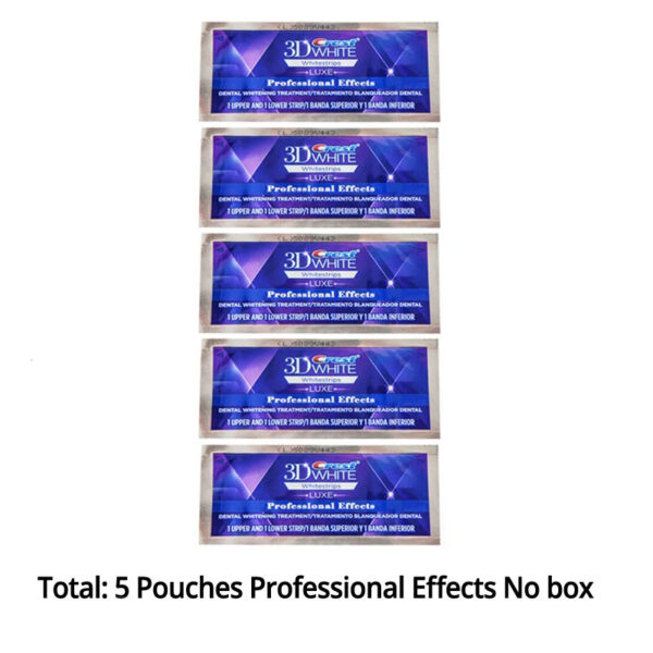 3D White Teeth Whitestrips Luxe Professional Effect Treatments Original Oral Hygiene Tooth Teeth Whitening Strips
