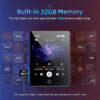 a53b85f47c23d283 32GB 2.8 Inch Touch Screen Bluetooth 5.0 MP3 Player, HiFi Music Player with Speaker/FM Radio/Recorder/Ebook/Picture