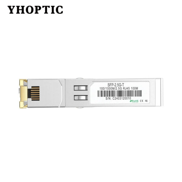 a542de9df905abdb Gigabit SFP + to Rj45 10G/2.5G 30m/100m Copper Modules, Optical Module, Compatible for Cisco, Mikrotik, Ethernet Optic Switch