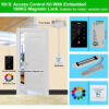 a548b99360e11565 Outdoor Access Control System Kit Set Waterproof RFID Keypad 125KHz 13.56MHz NFC + 180KG Electric Magnetic Lock Strike Locks