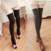 5 Colors Thigh Girls Lace Winter Warm Socks Women Sexy Stocking Medias Pantyhose Stockings Knee High